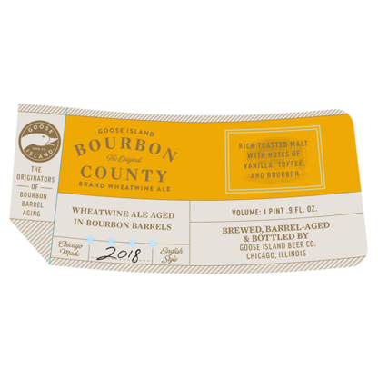 Bourbon County Brand Wheatwine 2018 - Goose Island
