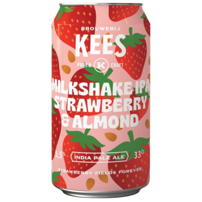 Milkshake IPA Strawberry & Almond - Brouwerij Kees