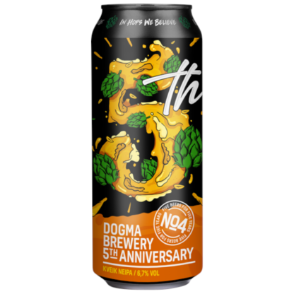 5th Anniversary Beer #4 - KVEIK NEIPA - Dogma Brewery