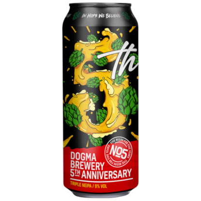 5th Anniversary Beer #5 - Triple NEIPA - Dogma Brewery
