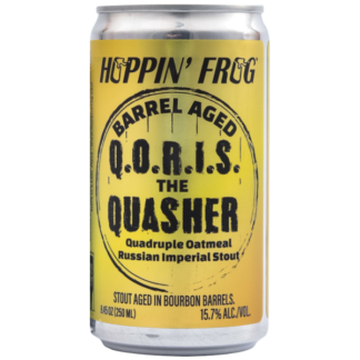 Bourbon Barrel-Aged Q.O.R.I.S. the Quasher - Hoppin' Frog