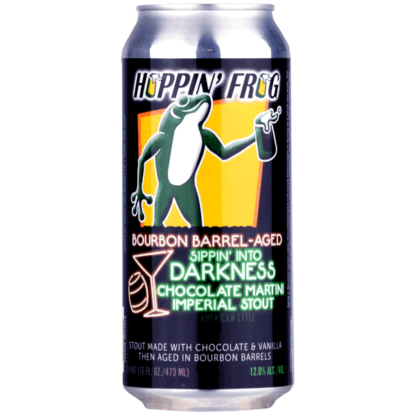 Barrel-Aged Sippin' Into Darkness Chocolate Martini Imperial Stout - Hoppin' Frog